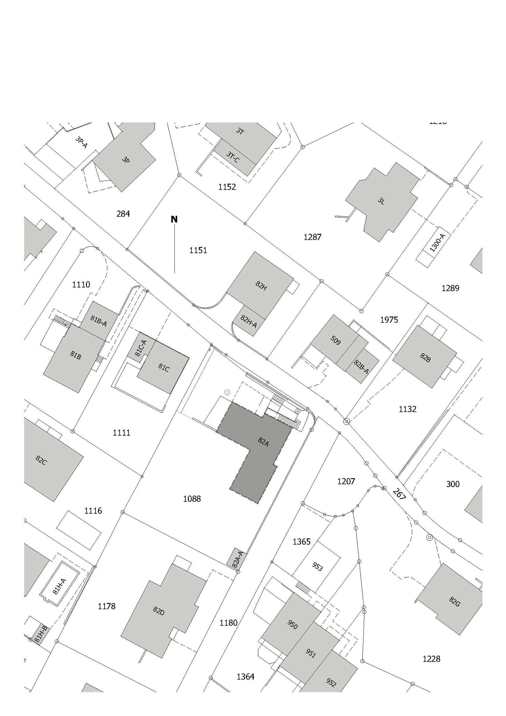 20_ Umbau und Aufstockung_Wohnhaus Pfaffengasse Igis_Situation